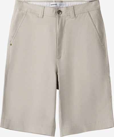 Bershka Pantalon chino en sable, Vue avec produit