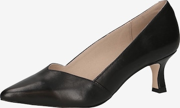 CAPRICE Pumps in Zwart: voorkant