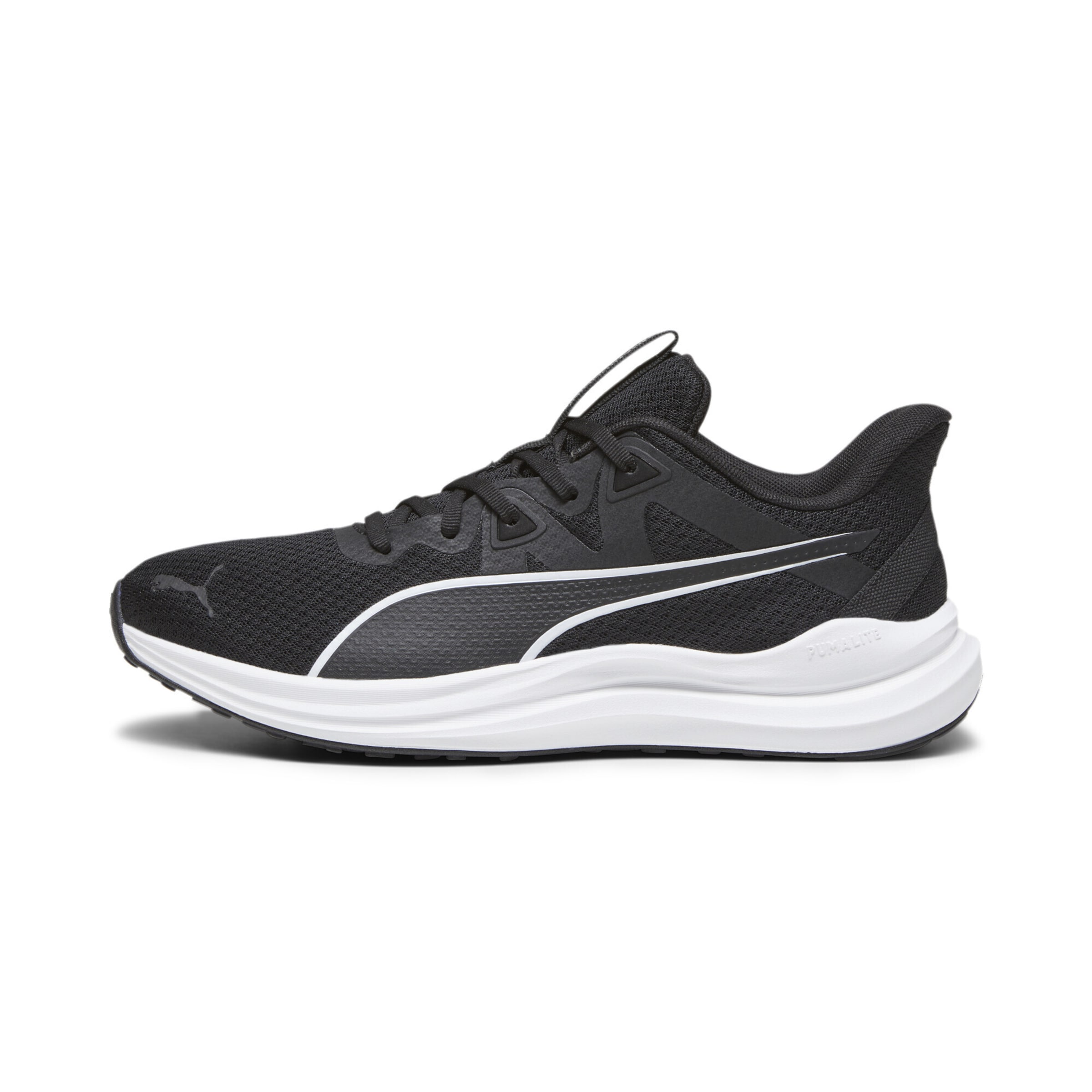 PUMA Laufschuhe 'Reflect Lite' in Schwarz: Vorderseite