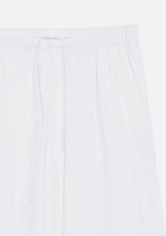 s.Oliver Wide Leg Hose in Weiß