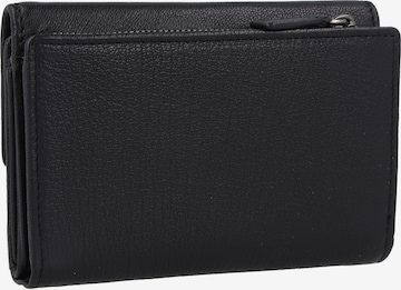 Braun Büffel Wallet 'Anna' in Black