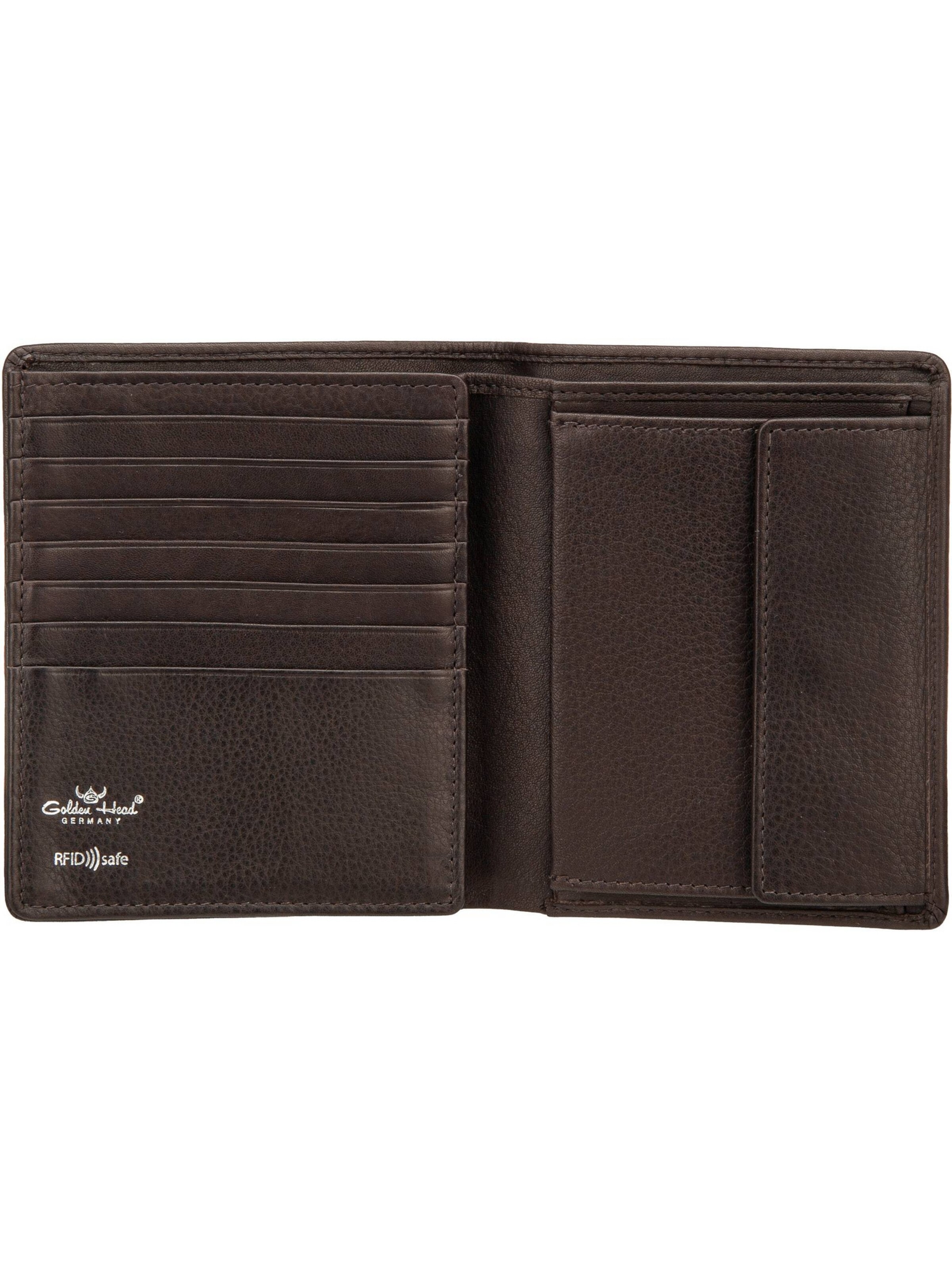 GOLDEN HEAD Wallet 'Capri' in Black