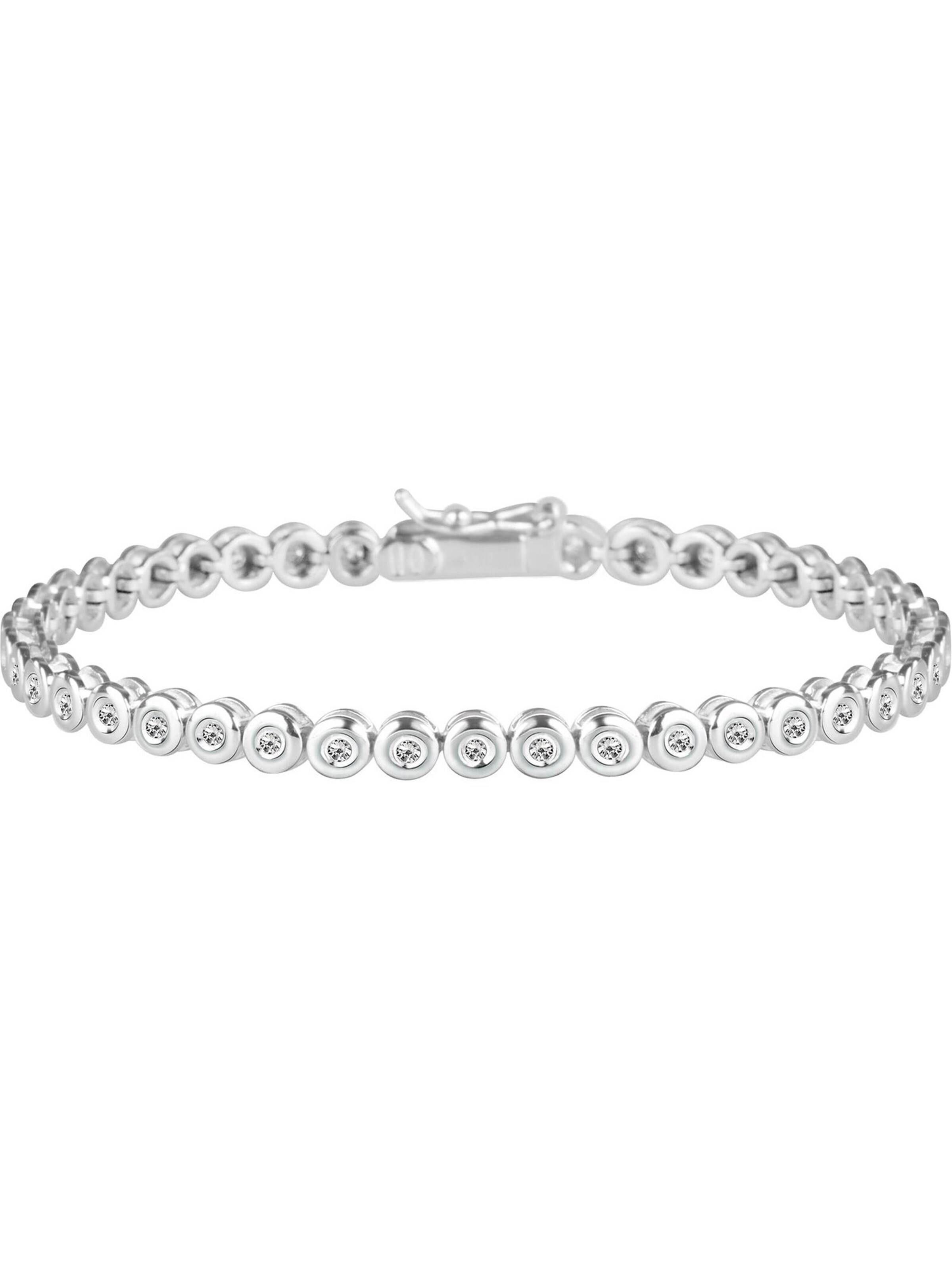 CHRIST Armband in Silber: Vorderseite