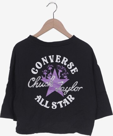 CONVERSE T-Shirt S in Schwarz: predná strana