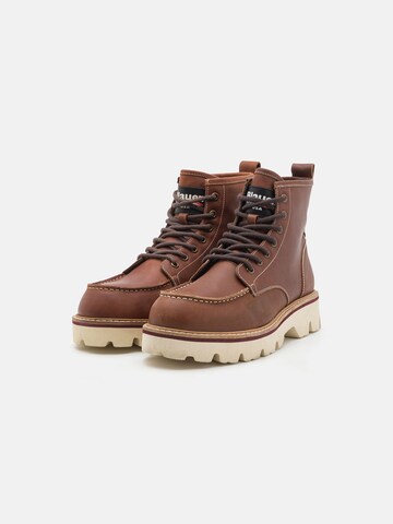 Bottines à lacets 'RUSK' Blauer.USA en marron