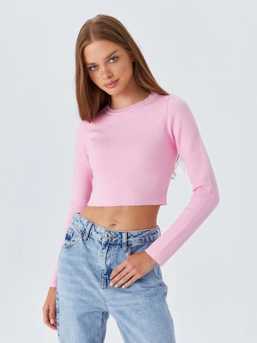 MixRay Pullover 'Pullover'‌‌‌ in Pink
