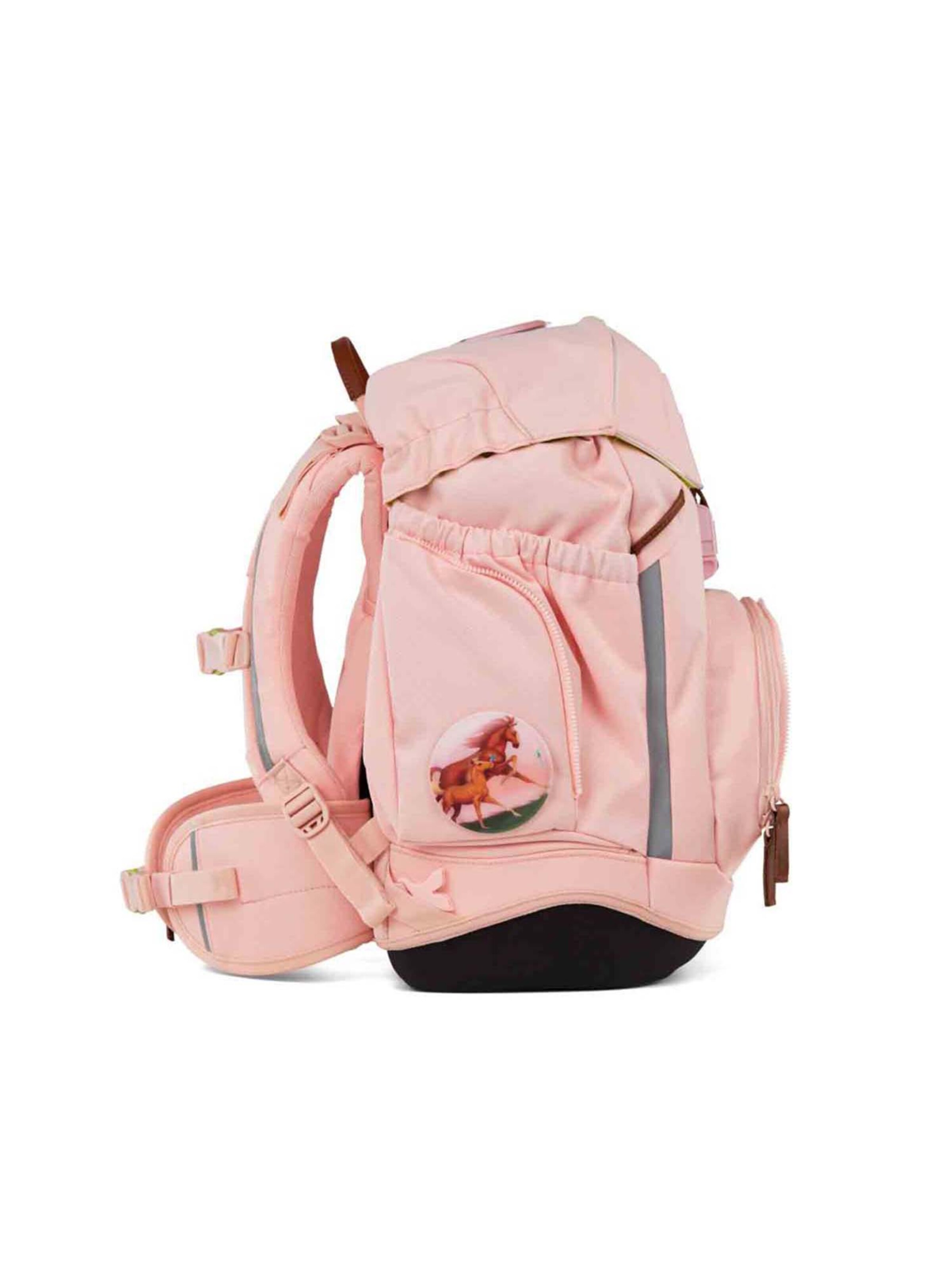ergobag Rucksack 'Schulrucksack Set' in Pink