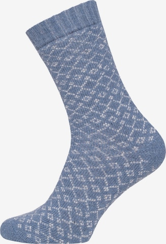 HomeOfSocks Socks 'HOS451' in Blue: front