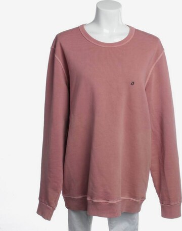 Dondup Sweatshirt & Zip-Up Hoodie in XL in Pink: front
