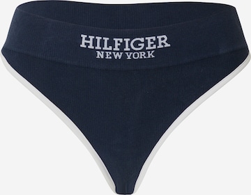 TOMMY HILFIGER Thong in Blue: front