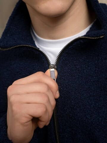cut my fashion Fleece jacket 'Danas' in Blue