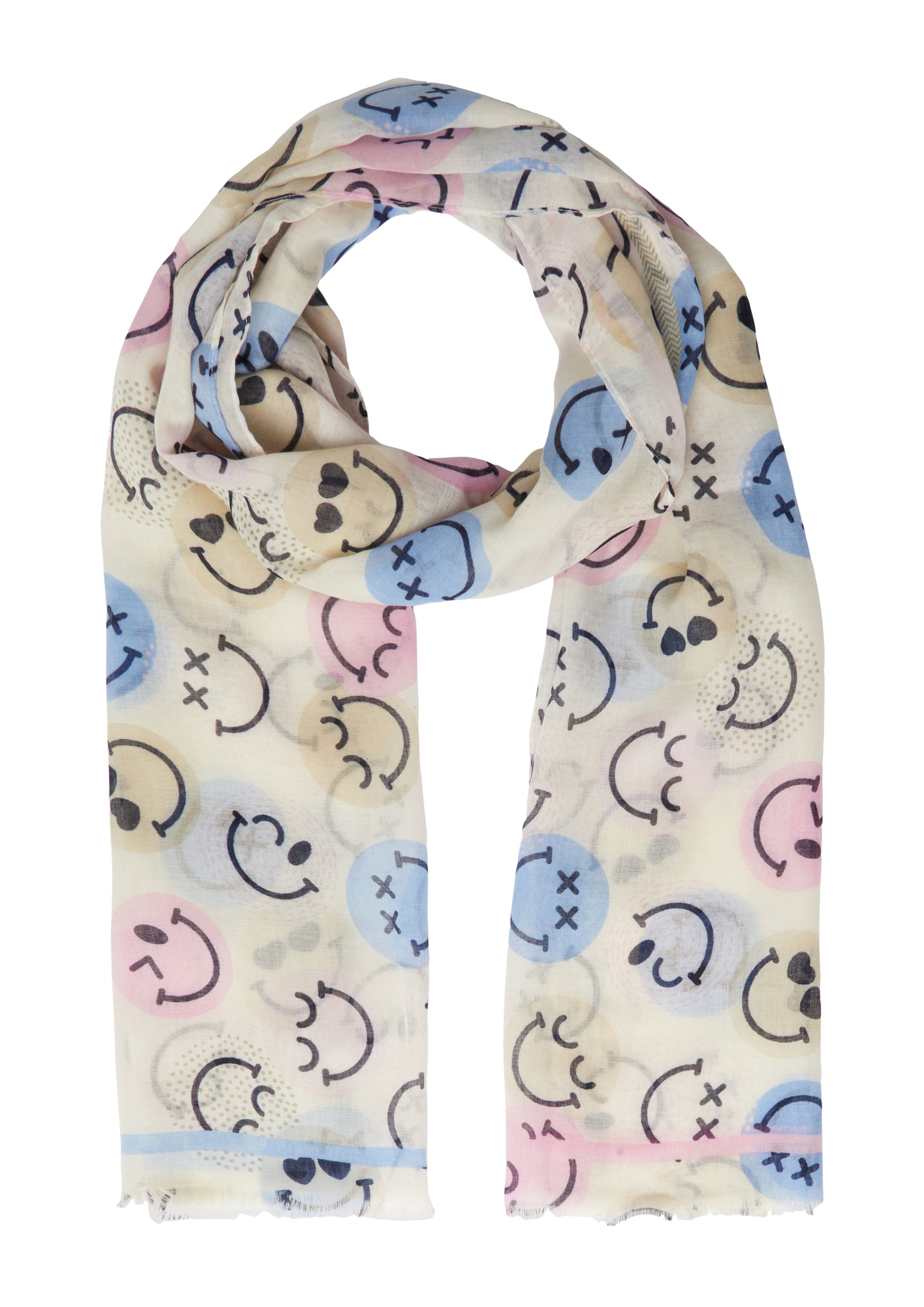 s.Oliver Scarf in Pink: front