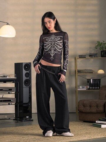 ENRAGE Top 'MESH' in Zwart