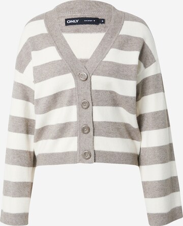 Cardigan 'KATIA' ONLY en gris : devant