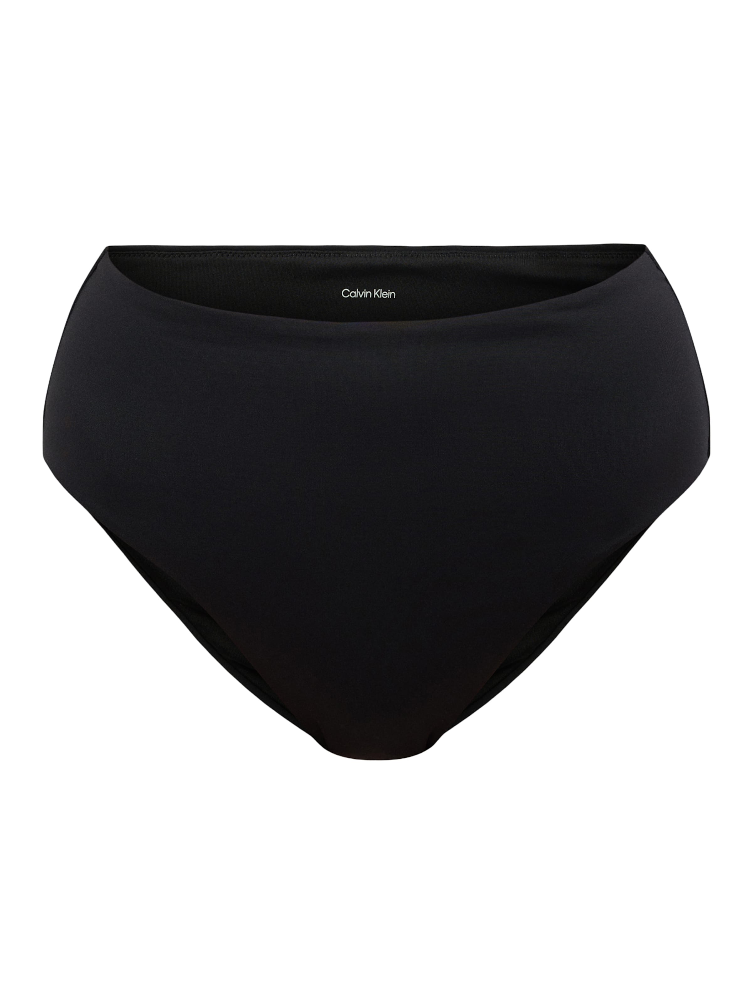 Calvin Klein Swimwear Bikinibroek in Zwart: voorkant