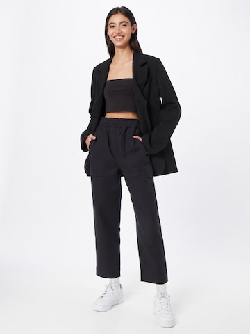 Madewell Loosefit Kalhoty 'HUSTON' – černá