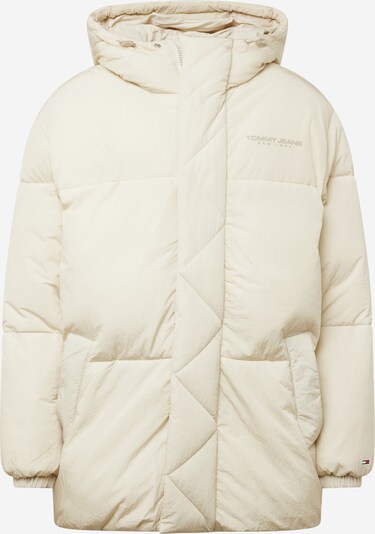 Tommy Jeans Зимняя куртка в Цвет экрю / Светло-серый, Обзор товара