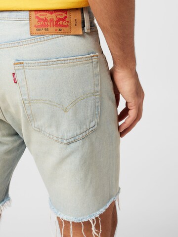 LEVI'S ® regular Jeans '501  93 Shorts' i blå