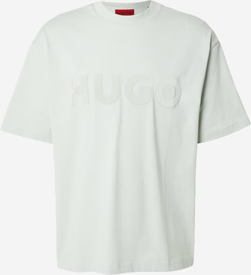 T-Shirt 'Dinkee' HUGO en vert : devant