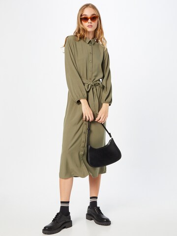 JDY Shirt dress 'ELLY' in Green