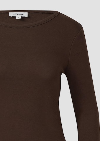 T-shirt s.Oliver en marron