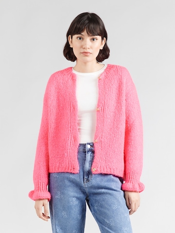 Hailys Kardigán 'Ca44ndy' - rózsaszín: elől