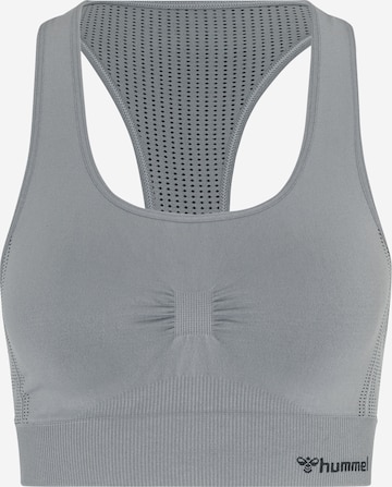 Reggiseno sportivo di Hummel in grigio: frontale