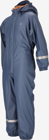 ZigZag Athletic Suit in Blue