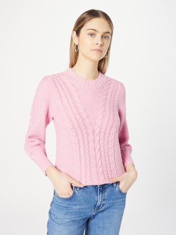 Kaffe Pullover 'Cathrine' in Pink: predná strana