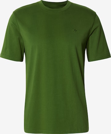Tricou 'SEASONAL CORE CHEST' de la SCOTCH & SODA pe verde: față