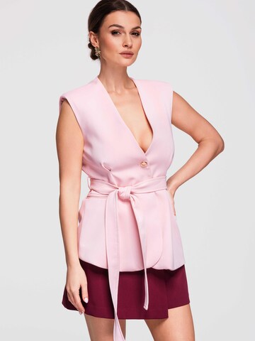 Gilet di Ombre in rosa