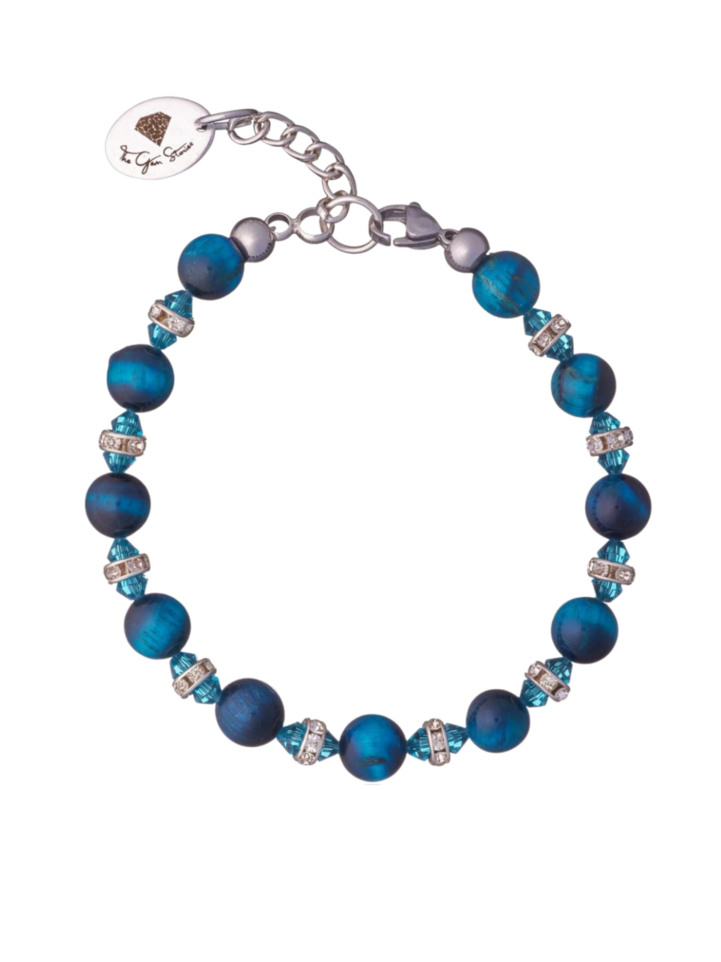 THE GEM STORIES JEWELRY Armband in Blauw