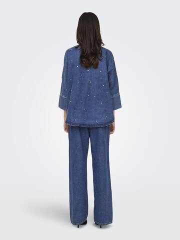 ONLY Bluse 'GRACE' in Blau