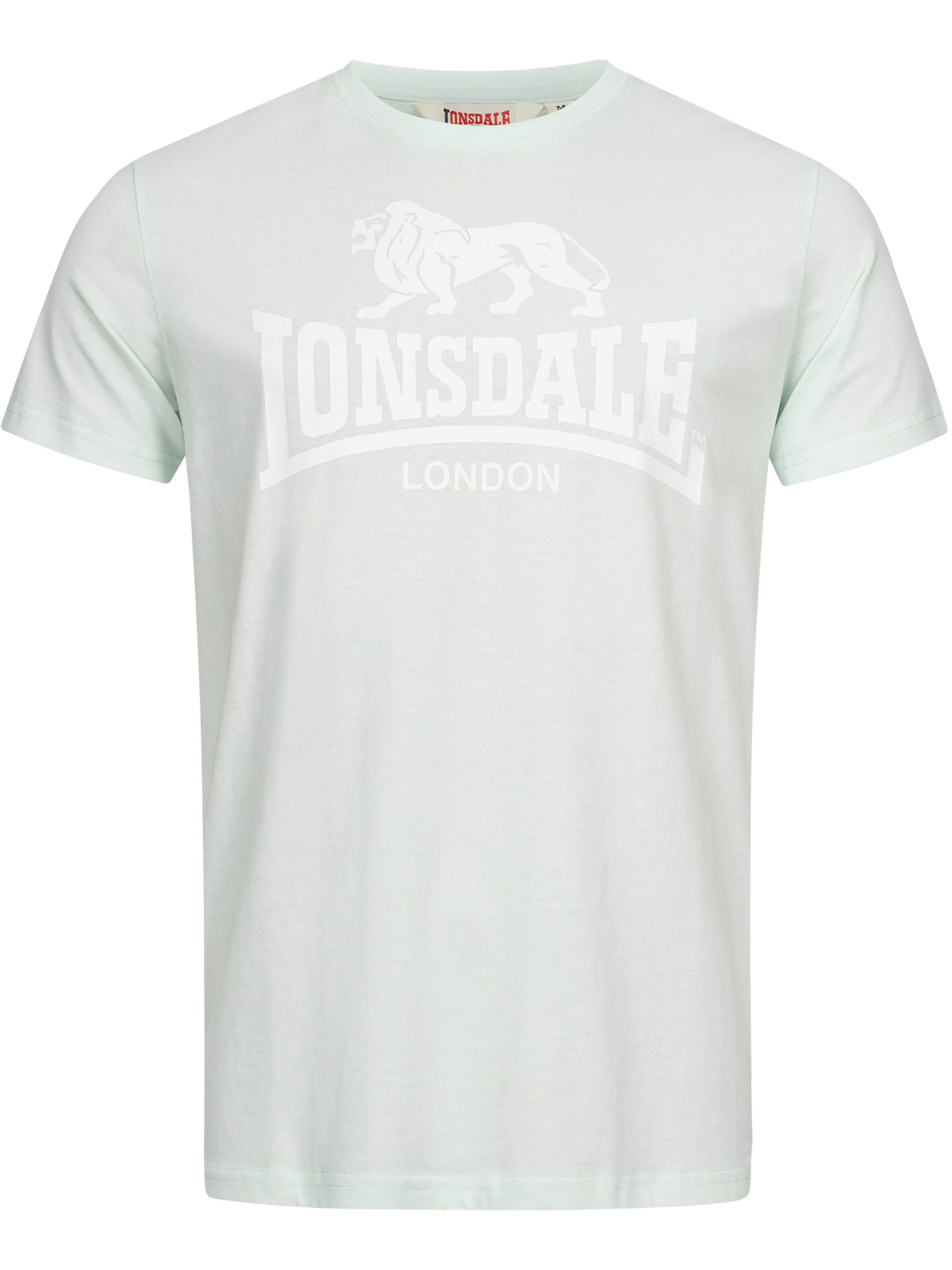 LONSDALE Shirt 'St. Erney' in Green: front