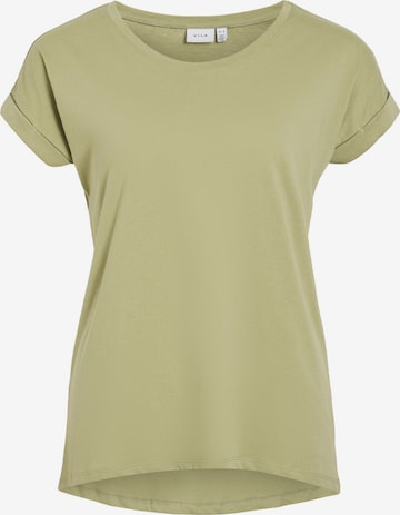 T-shirt 'DREAMERS' VILA en vert : devant