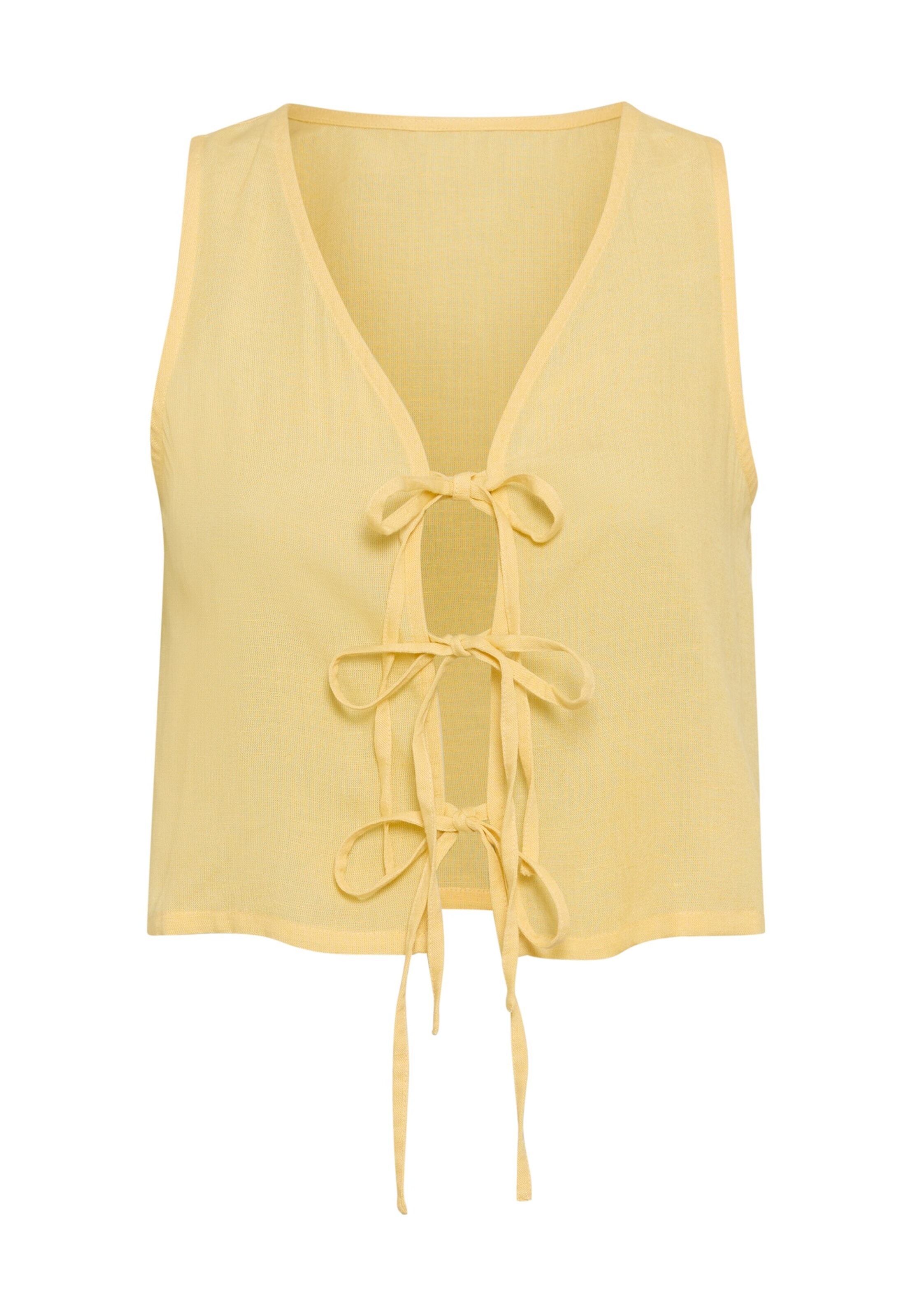 LSCN by LASCANA Блузка в Желтый: спереди