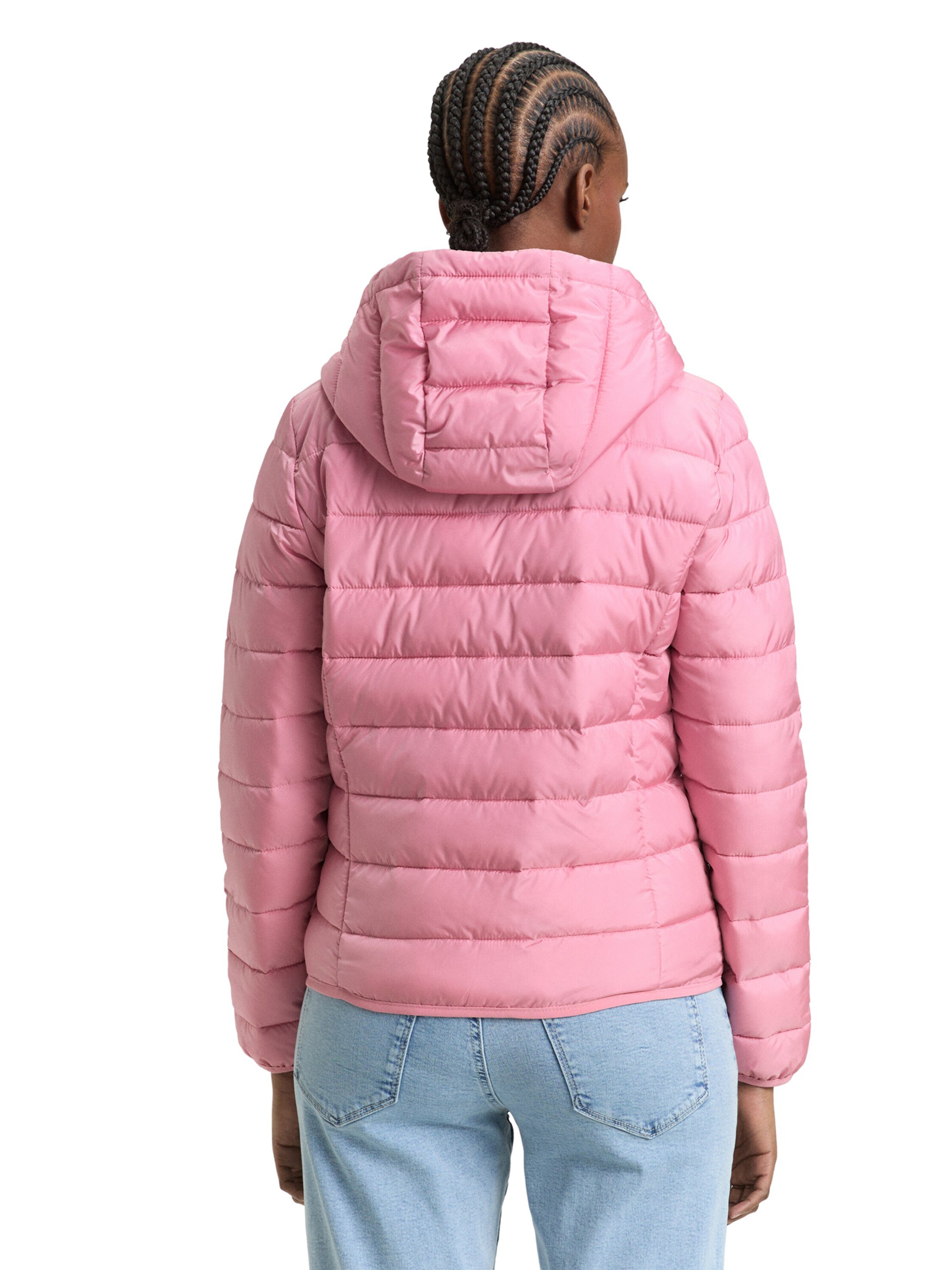 TOM TAILOR DENIM Between-Season Jacket in Pink