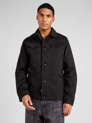 Veste mi-saison G-Star RAW en noir : devant