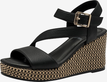 s.Oliver Sandale in Schwarz: Vorderseite