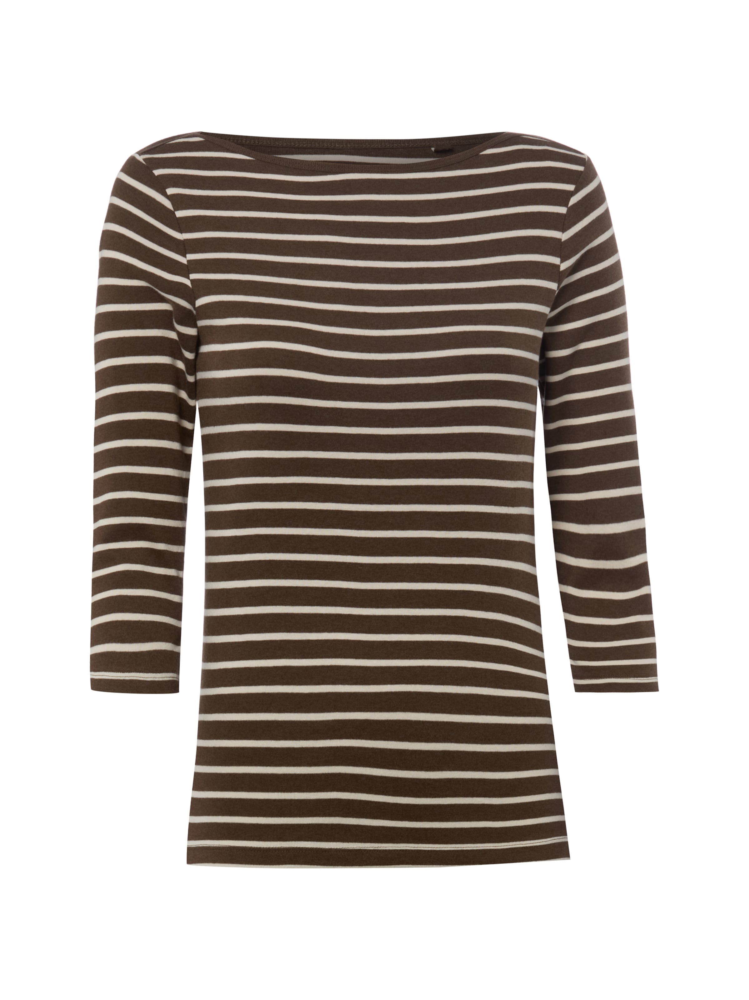 Brookshire Shirt in Braun: Vorderseite
