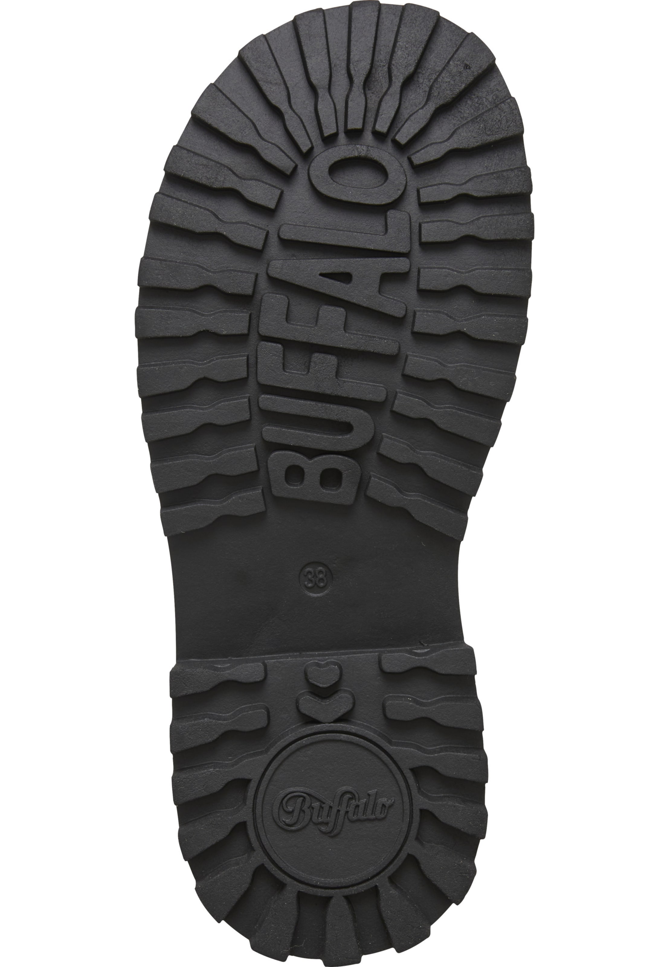 BUFFALO Boots 'Pluto' in Zwart