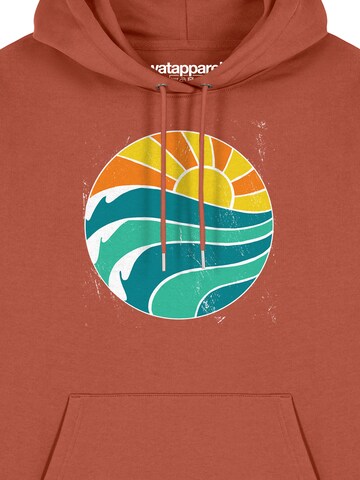 Felpa 'Summer Sun' di Watapparel in marrone