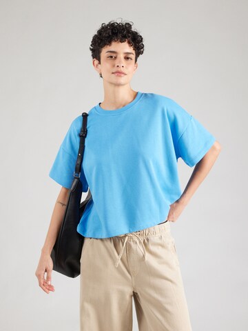 Felpa 'PCChilli' di PIECES in blu: frontale