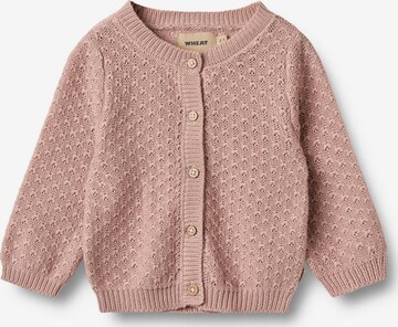WHEAT Strickjacke 'Magnella' in Pink: Vorderseite