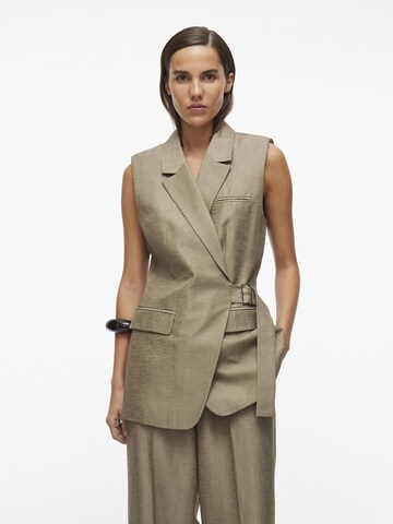 ROUGE EDIT Bodywarmer in Grijs: voorkant