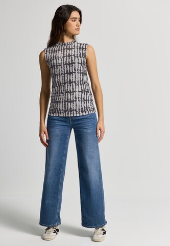 Street One Studio Top in Schwarz