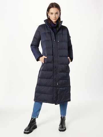 Lauren Ralph Lauren Zimní kabát – modrá