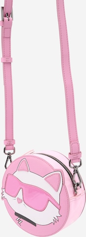 Karl Lagerfeld Tasche in Pink: predná strana