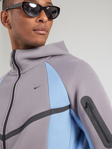 Veste de survêtement 'TECH FLC PRO' Nike Sportswear en gris