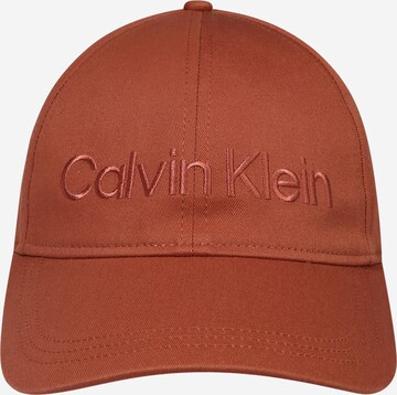 Cappello da baseball di Calvin Klein in marrone